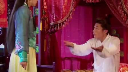 唐嫣要上床睡觉，霍建华将她撵出去睡，早上起来就后悔了