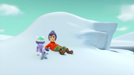 汪汪队：杰克差点掉入大海，幸亏被珠珠拉住，真是太危险了