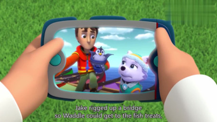 汪汪队：杰克被困海上，求救莱德，汪汪队出发