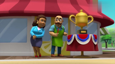 汪汪队：狗狗们在擦狗屋，发出的声音莫名融合起来，变好听的音乐