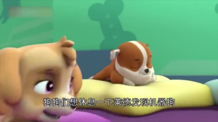 《汪汪队立大功》机器狗掉海里了怎么办？狗狗们快来救它！