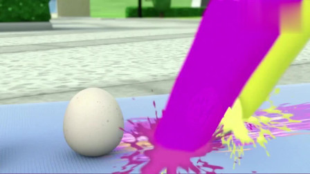 汪汪队立大功：狗狗摆好了蛋蛋，这是要干啥，玩的贼花花