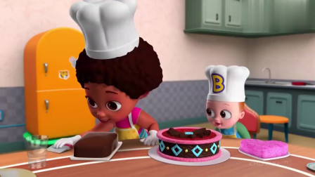 Pat a Cake Song 蛋糕歌，儿童动画英语歌曲