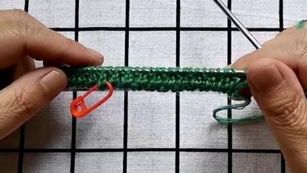 女士休闲款毛衣后片编织教程一，编织简单，新手可以学会编织毛衣图解视频