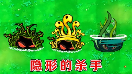 植物大战僵尸：不同版本中的缠绕海草，有什么区别？