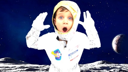 萌娃小可爱兴奋的登上了太空，可是为什么他却再也不想当宇航员了