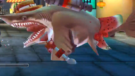 饥饿鲨世界：再来一个超级金币冲刺我就可以创造最高记录啦！