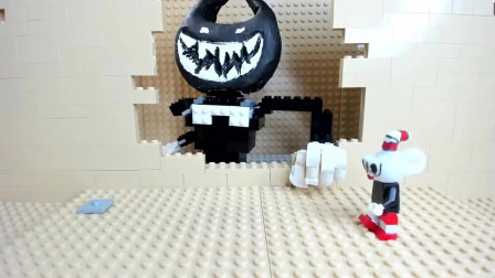 班迪与油印机：班迪来到乐高的世界