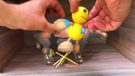 纸板游戏：踢你的巴迪布拉森牛