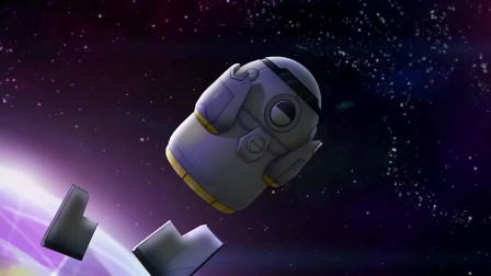 开心超人:原来开飞船是为了倒垃圾