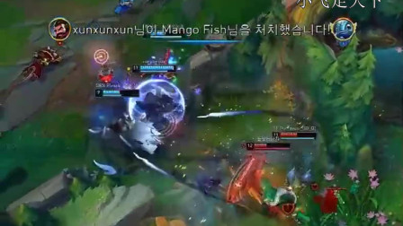 一波王者团你可以看出多少细节，拼尽全力的卡莎！拼命的男枪