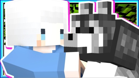 我的世界小白解说秘密传奇21 会轻功水上飘狗狗在海上高速奔驰