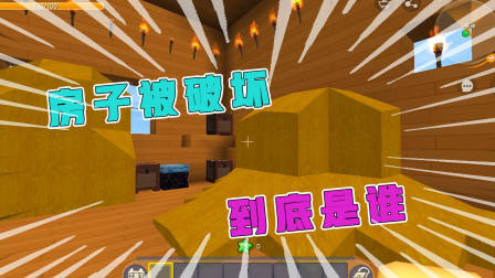 空岛生存16：房子遭到破坏，现场只有小杰一人，到底是不是她干的