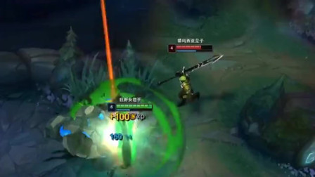 英雄联盟：这就是豹女的魅力吧，出个金身就无敌