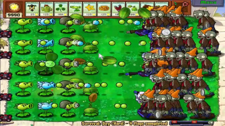 植物大战僵尸：一群僵尸来了