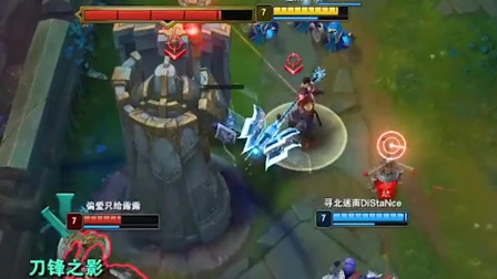 英雄联盟：明明能单杀的局面，自家派克的一波gank，却让诺手逃出生天