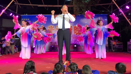 五恩宫《中国梦 妈祖颂》激情歌舞晚会，老协会舞蹈队（在那桃花盛开的地方）12。