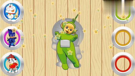 你能帮汪汪队毛毛和卡通人物找到正确的位置吗？益智早教拼图