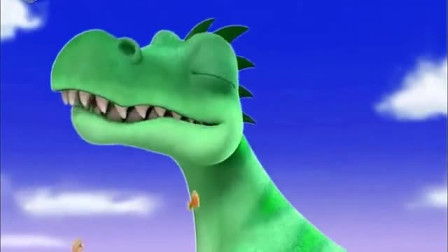 儿童早教动画，大街上出现一条恐龙，汪汪队准备出发！