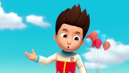 汪汪队立大功可爱的狗狗驾驶直升机