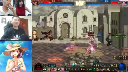 DNF旭旭宝宝：成功击败一阵雨，不要超火竟要吃小饭饭，微微不可描述