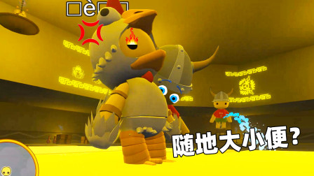 象昊单机：小雨金字塔里发现象昊撒尿雕像 接到任务给怪兽送餐