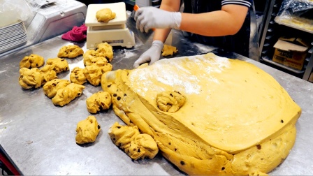 摩卡面包制作过程，看完才知道，和普通的确实不一样