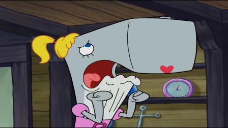 海绵宝宝痞老板成功说服珍珍,两人成为姐妹,蟹老板高兴坏了