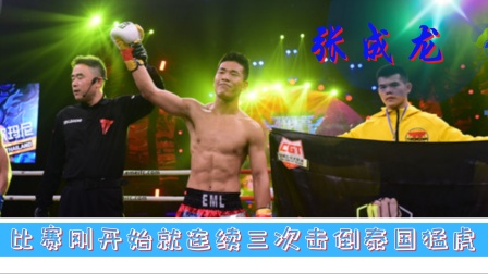 &ldquo;打虎亲兄弟&rdquo;！张成龙为哥哥复仇，连续3次重击击倒泰国猛虎