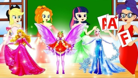 紫悦拿了灌油漆，紫悦想要做什么呢？小马国女孩游戏