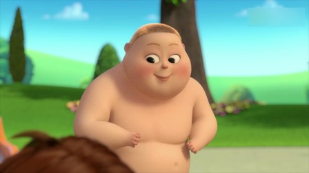 宝贝老板:提姆不会讲宝宝语,金宝来给他翻译,真是太搞笑了