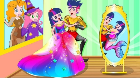 艾达琪把垃圾随便扔地上，艾达琪真是太坏了呢！小马国女孩游戏