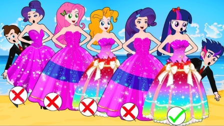 紫悦拿出了钱，她来商店买什么呢？小马国女孩游戏