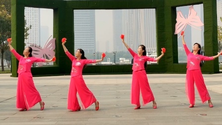 美久舞蹈学跳大赛~多来米广场舞《和谐中国》