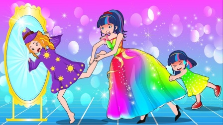 紫悦们搭上了公交，她们要去哪玩呢？小马国女孩游戏