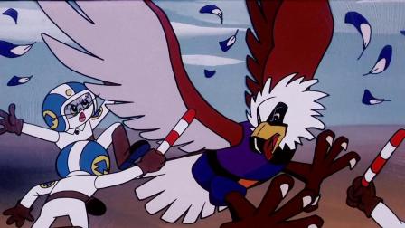 黑猫警长:食猴鹰终于露出真面目,开始疯狂战斗