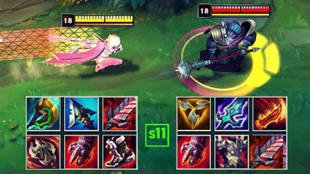 LOL 新版本中的武器大师还是单挑王吗？剑姬表示不服！