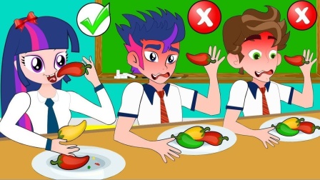 艾达琪蹲在地上，艾达琪在找什么呢？小马国女孩游戏