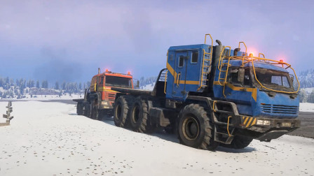 【雪地奔驰】伊曼德拉 解锁车库的前期准备 高等级载具出场 亚速南极洲 雪地越野 不走寻常路 科拉半岛DLC
