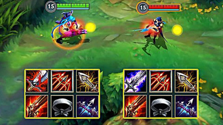 LOL手游：金克斯和艾希站撸谁更强？看完感觉差距还是挺明显的！