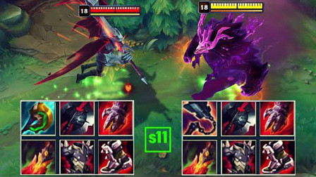 LOL 当剑魔遇到狗熊，看这两位英雄就知道接下来的比拼不简单！