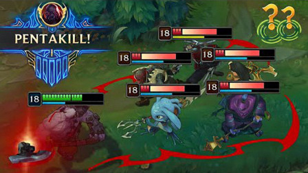 队友：一个人你也能拿五杀啊？我：那你就有点低估我的实力了！