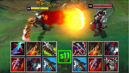 锐雯 vs 诺手，面对新装备，你觉得上单霸主还会是诺手吗？