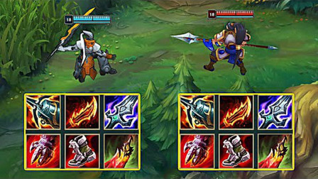 LOL 赵信 vs 剑圣，这个赛季的装备总会给人意想不到的意外！