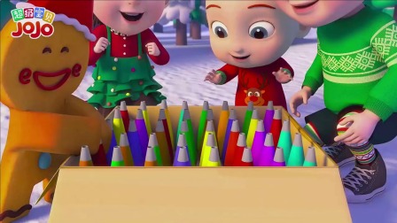 超级宝贝：过圣诞节，jojo和哥哥姐姐做姜饼屋
