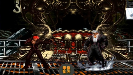 拳皇乱斗：红发K哥超杀猛成狗，卢卡尔连一回合都扛不住