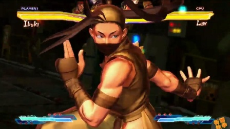 街霸VS铁拳：伊吹超杀表演秀，忍者小姐姐打人毫不留情