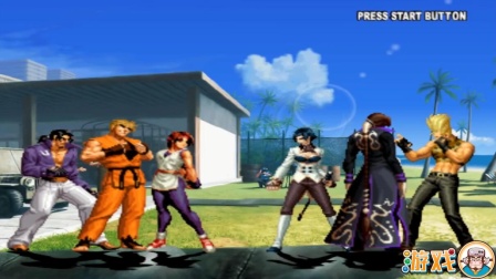 拳皇XI：龙虎队无伤表演秀，坂崎良师兄妹配合默契轻松KO