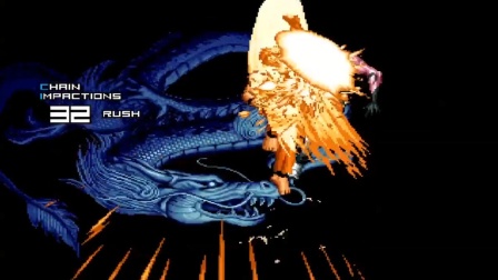 拳皇乱斗：坂崎良奥义升龙拳，真的有一条龙出现