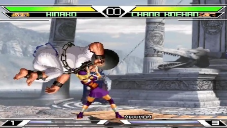 拳皇乱斗：四条雏子超杀秀，小萝莉抱摔800斤大猪